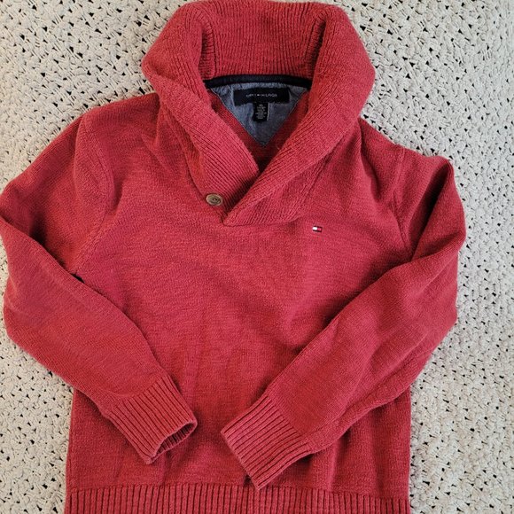Tommy Hilfiger Men Red Sweater - Picture 10 of 12